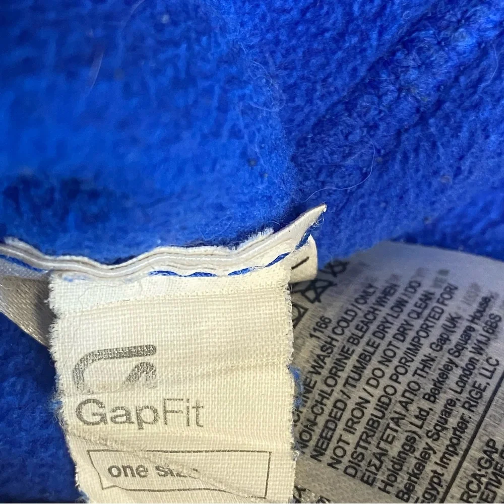 🟢 {3/$15} GAP FIT • Bright Blue Neck Gaiter